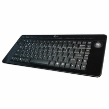 PERIXX Teclado MediaCenter Perixx-705 B TrackBall Optico