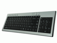 PERIXX Teclado Multimedia Perixx-305 Aluminio USB