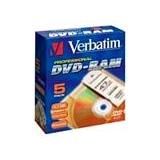 DVD-RAM 3X 4,7GB TIPO 2 PACK5 VERBATIM