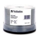 DVD-RAM 3X 9,4GB SPINDLE 50 UDS. VERBATIM