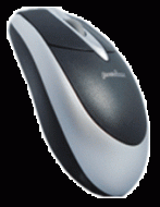 PERIXX Ratón Perixx-201 UP-B 3 bot. Scroll neg/plata USB+