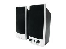 PERIXX Altavoces Perixx101 2.0, 1.0W RMS Negro-Plata USB