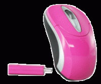 PERIXX Raton Inalambrico Mini Perixx-605 Pink USB