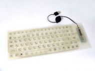 Teclado de vinilo para entornos húmedos o con polvo