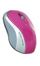 PERIXX Ratón Mini Perixx-401 U Pink , Scroll con led, US