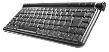 PERIXX Teclado Mini Multimedia Perixx-401 P Negro PS2