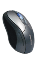 PERIXX Ratón Mini Perixx-401 U B 3, Scroll con led, negro