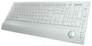 PERIXX Teclado Multimedia Perixx-303 UP W PS2+USB Blanco