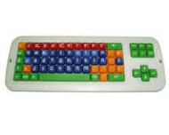Teclado Especial USB+PS2 BCK1 Colores Profesional Educación/Discapacidad