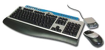 Teclado y ratón óptico KIT USB inalámbrico