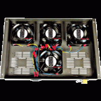 CONNECTION N&C VN4 Kit 4 ventiladores techo negro