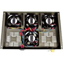 CONNECTION N&C VN4 Kit 4 ventiladores techo negro