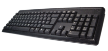 PERIXX Teclado Perixx-102 UP B Standard,Negro USB+PS2