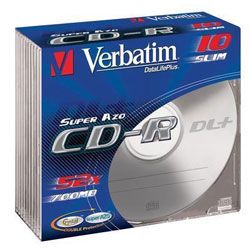 CDR 700 48X SLIM Pack10 VERBATIM