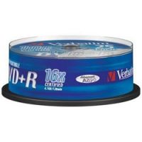 DVD+R 4.7 16X LATA 25 IMPRIMIBLE VERBATIM (PRINTABLE)