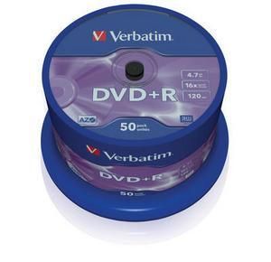 DVD+R 4.7 16X LATA 50 VERBATIM