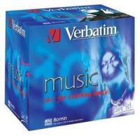 CDR 80MIN AUDIO JEWELL 10 VERBATIM