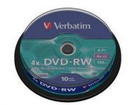 DVD-RW 4.7 4X LATA 10 VERBATIM