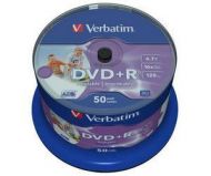 DVD+R 4.7 16X LATA 50 IMPRIMIBLE VERBATIM (PRINTABLE)