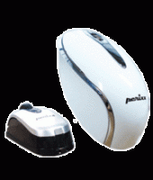 PERIXX Ratón optico 2 en 1 Perixx-501 U W blanco mini
