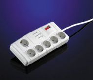 ROLINE/VALUE Regleta rectangular 6 tomas+ proteccion