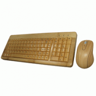 PERIXX Combo Bamboo Perixx301 Teclado Bambú, USB