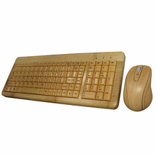 PERIXX Combo Bamboo Perixx301 Teclado Bambú, USB