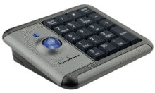 PERIXX Teclado numérico Perixx301U,Cable ext.Trackball U