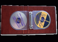 FUNDA CD-DVD DOBLE para ARCHIVAR REDONDA
