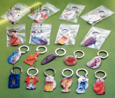 ADHESIVOS para LLAVEROS personalizados