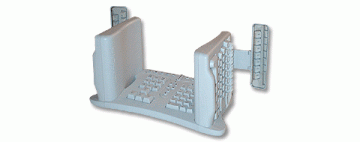 Teclado ergonómico PS/2 o USB