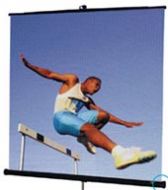 Pantalla de proyección frontal trípode de 155x155 (uso itinerante)