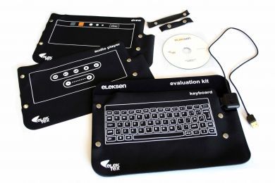 Teclado textil bluetooth